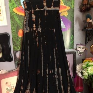 Love in tie dye maxi skirt/ dress combo